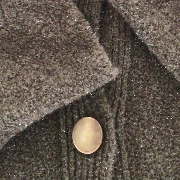 GIORGIO ARMANI SPARKLE SWEATER TWINSET CARDIGAN SIZE 4 - Picture 14 of 14